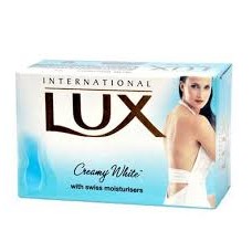 LUX INTERNATIONAL CREAMY SOFT WHITE SOAP BIG